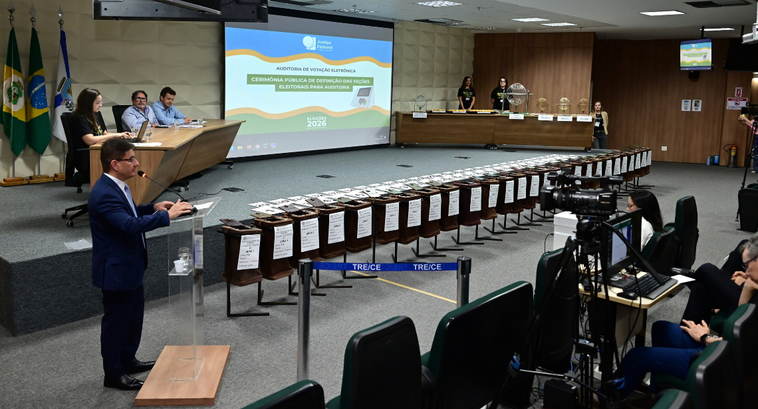 Ceará terá 35 urnas eletrônicas auditadas neste domingo