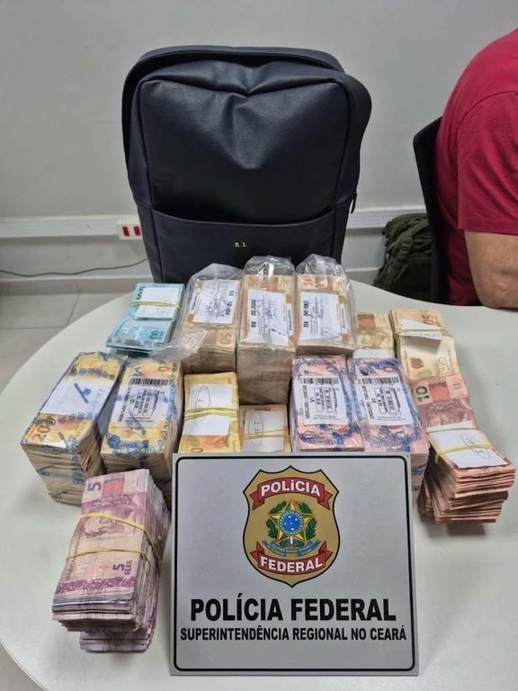 PF apreende R$ 1,09 milhão em ações eleitorais no Ceará